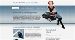 Desktop Screenshot of hideginditas.spuribolt.hu